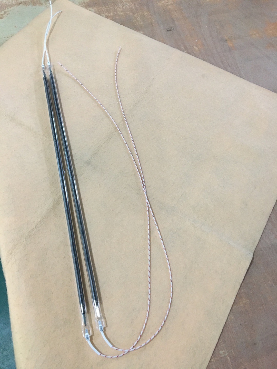 Medium Wave Carbon Fiber Heating Tube 750mm 220v 1200w