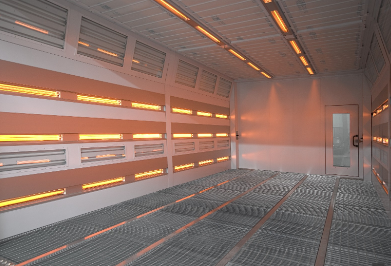 Brake pad bonding infrared heater