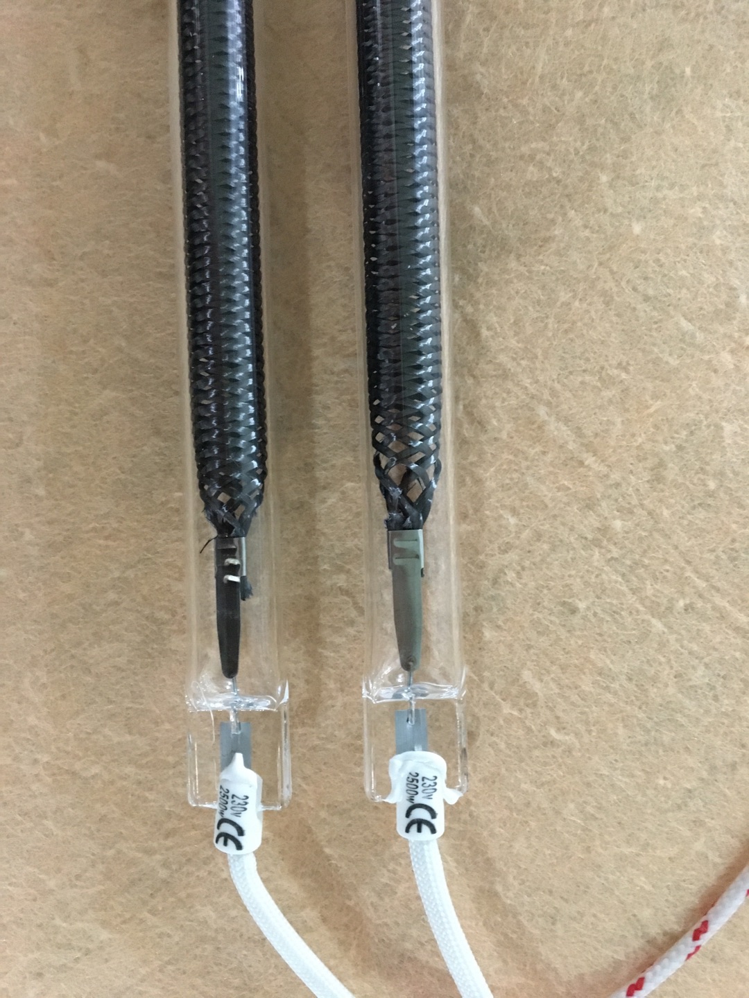 Technical Specifications and Application of 550mm 1500W Carbon Fiber Quartz Heating Tubes