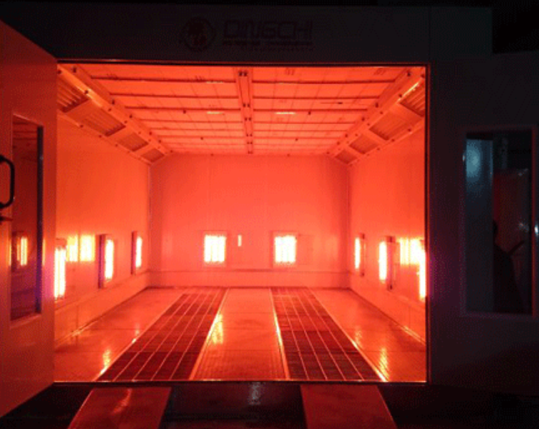 Industrial infrared for brake parts