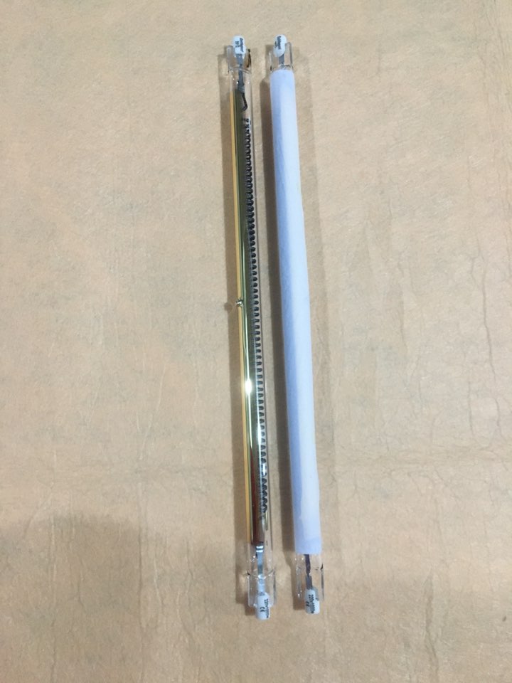 carbon fiber IR heat lamp 900W