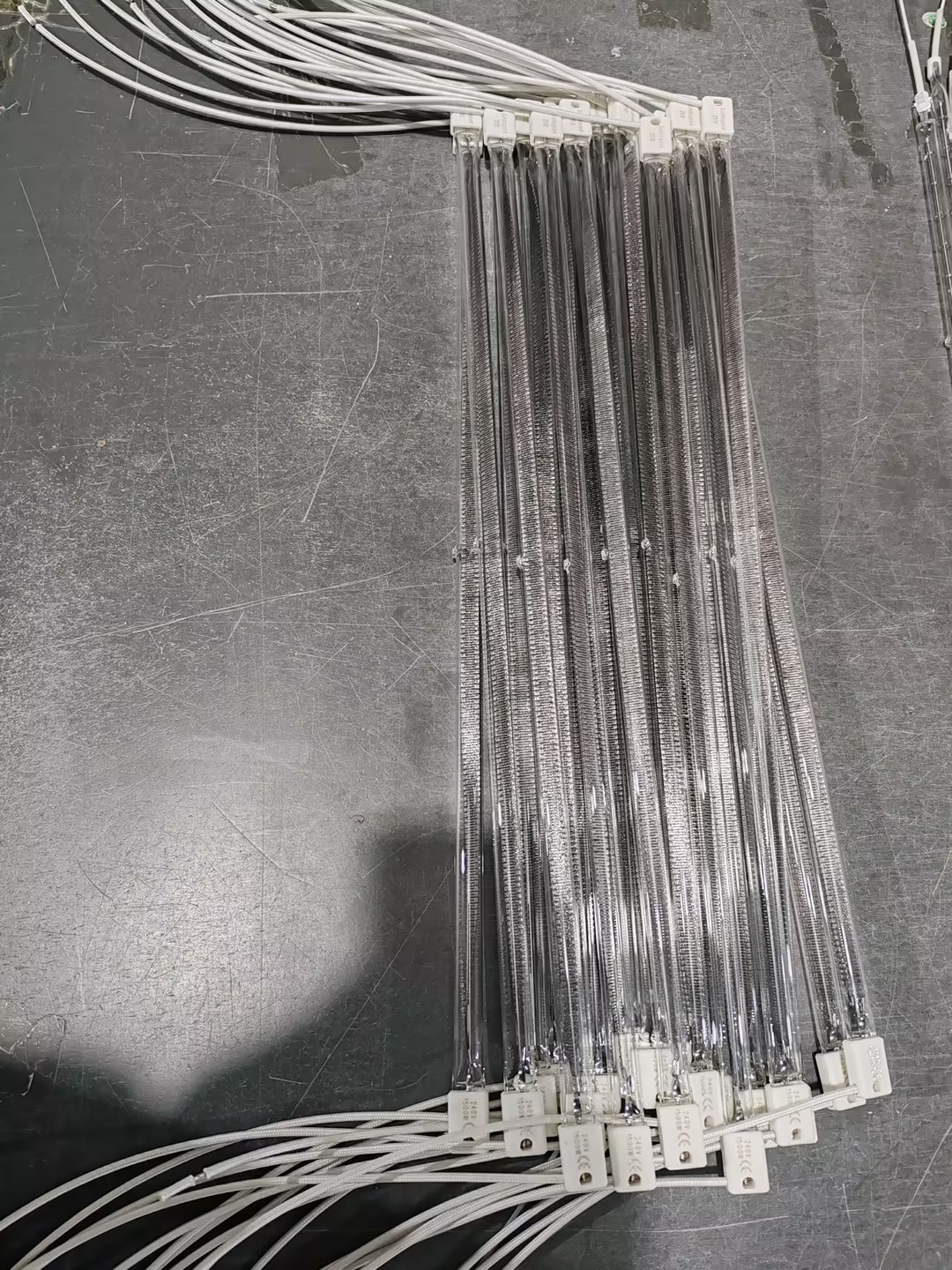 230v 1000w Clear Carbon Fiber Heating Tube
