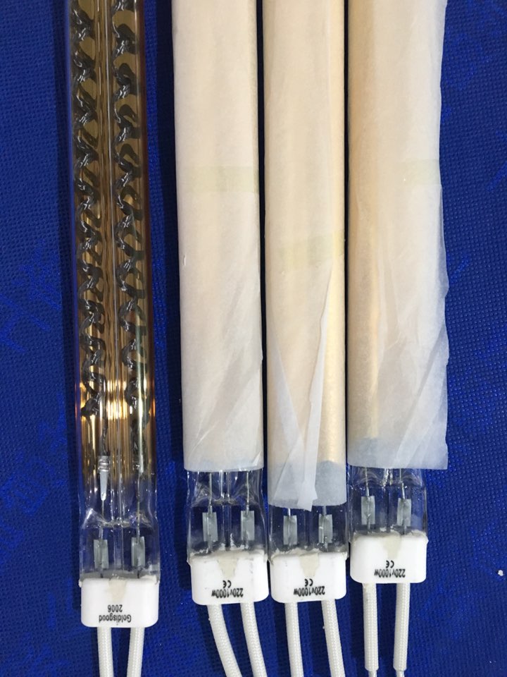 Carbon infrared heating tube 2000w carbon fiber far infrared heat lamp