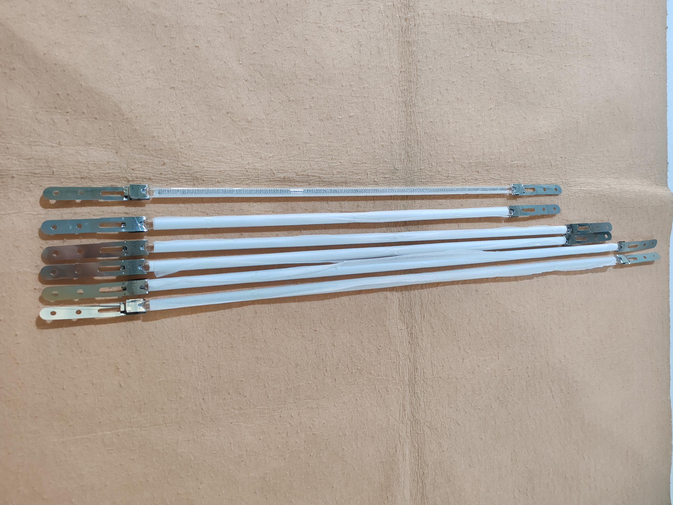 640mm 2600w carbon fiber heating lamp for dryer