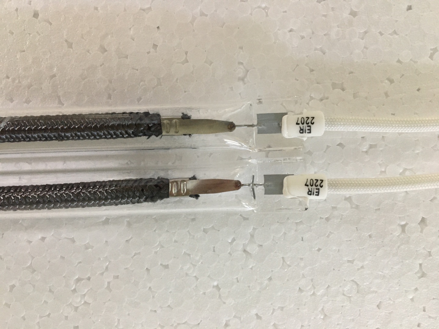 carbon fiber heat tube 360mm 1000w infrared carbon fiber heating lamp